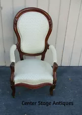 62650 Antique Victorian Chair Arm Chair