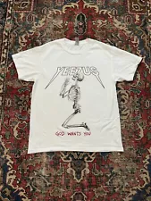 KANYE WEST Yeezus Tour T-Shirt Merch 2013 God Wants You Praying Skeleton Size L