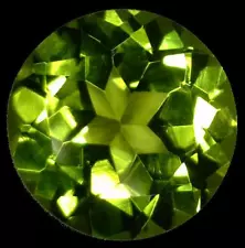 Natural Fine Vibrant Green Peridot - Round - Arizona - AAA Grade