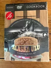 Alaska Jack ULU Knife/Bowl/Cookbook/DVD Combination - ULU220 SEALED NEW