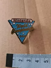 NINTENDO WORLD CHAMPIONSHIPS 1990 Style Metal Enamel Pin Badge New