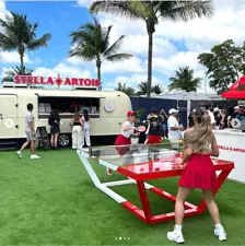 Custom Stella Artois - Outdoor or Indoor Ping Pong Table