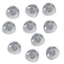 RESOUND MEDIUM OPEN Domes For Resound One Surefit 3 Gray 10 Domes BELTONE LIVELY