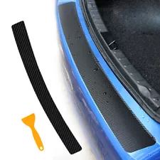 Car Guard Rear Bumper Cover Protector Trim Sill Trunk Plate Rubber Pad Kit Black (For: Coachmen Concord 300TS)