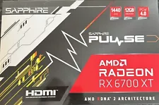 SAPPHIRE PULSE Radeon RX 6700 XT 12GB AMD RDNA Graphics Card Architecture