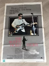 1978 THE BUDDY HOLLY STORY MOVIE THEATRE ONE SHEET POSTER LOT #33