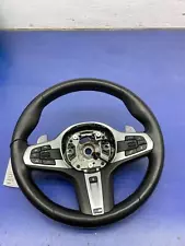 2018 - 2022 BMW M550i G30 FRONT STEERING WHEEL W/ M SPORT & HEATED W/O PRE-CRASH (For: More than one vehicle)