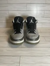 Size 14 Air Jordan 3 Retro Wolf Grey / Silver Black