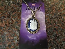 Marvel Agatha All Along Cameo Pendant Locket Necklace Disney+ Brand New