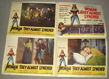 Woman They Almost Lynched Original 4 LCs Movie Lobby Cards