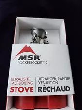 MSR POCKET ROCKET 2 Stove & Case Compact Hiking Camping Ultralight Cooking Stove