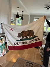 vintage california republic flag