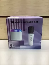 Y2 wireless karaoke set with 2 microphones New