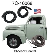 1948 1949 1950 1951 1952 Ford Pickup Truck Fender to Cowl Rubber Seals Pair USA