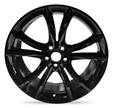 New Wheel For 2016-2019 Dodge Charger 20 Inch Black Alloy Rim