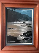 Moonlit Calm Roy Gonzalez Tabora 18 X 24 Numbered Signed MAKE OFFER!