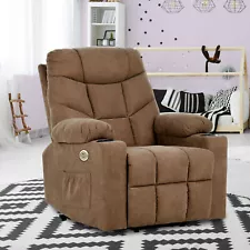 New Electric Power Lift Recliner Chair Sofa with Massage Heat for Elderly remote