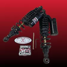 DIAMOND 320-330mm Adj. Shocks w/Reservoir for Honda Super Cub C50 C65 C70 + More