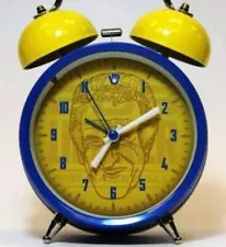 2016 MILWAUKEE BREWERS BOB UECKER "MR. BASEBALL" TALKING ALARM CLOCK SGA ~ NIB