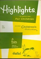 1965 Highlights for Children Magazine: Carambola Tree/Caveman Art/Haiku