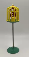 Commonwealth BIRD CAGE Vintage Tin Base Dollhouse Furniture Ideal Plastic