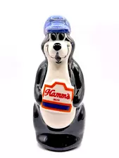 Hamms Bear Figurine 1996 Seattle Baseball Cap Limited /2000 New With Box Rare