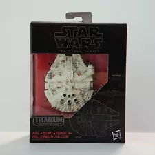 Star Wars Millennium Falcon 2015 The Black Series Titanium Series 01 For Sale