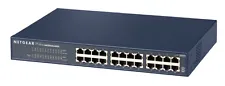 New Netgear ProSafe 24-Port 10/100 Mbps Fast Ethernet Switch JFS524-200NAS #973J