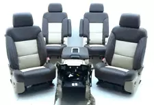 2015 - 2018 GMC YUKON DENALI XL SUBURBAN FRONT REAR LEATHER SEATS CONSOLE (For: 2018 Yukon Denali)