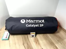 Marmot Catalyst 2P 2 Person Tent with Footprint Camping Red Sun/ Blue SALE!!!