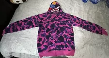 bape hoodie large