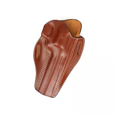 For Colt Python 6 inch 357 Magnum Revolver Fast Draw Owb Leather Gun Holsters