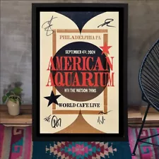 American Aquarium Tour 2024 Philadelphia, PA Poster