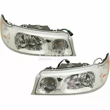 New Fits 98-02 Lincoln Town Car Set OF 2 Left & Right Halogen Headlight Assembly (For: 2000 Lincoln Town Car)