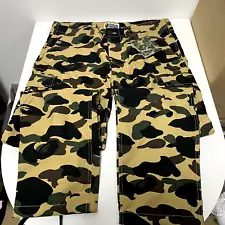 Bape A BATHING APE Camouflage Long pants L Size NEW FROM JAPAN IN STOCK 6