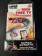 Rabbit TV As Seen On TV Watch Over 5000 Free TV Internet Channels NEW