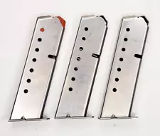 Smith & Wesson Model 645 745 4506 4526 4546 4563 45 ACP 8 RD Magazines (3)