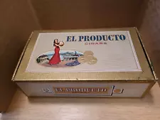 Vintage El Producto Cigar Box - Bouquet - 50 Cigars