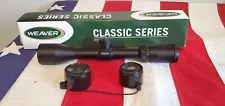 Weaver Classic Scope 3-9x40 Made in Korea New