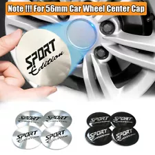 4pcs 56MM Wheel Center Cap SPORT Edition Logo Wheel Cover Hub Cap Rim Caps (For: 2004 Jeep Grand Cherokee)