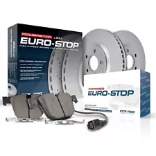 Powerstop ESK045 Brake Disc and Pad Kits 2-Wheel Set Rear for 330 E93 3 Series (For: 2007 BMW 335xi)