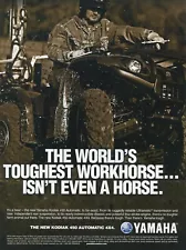 2004 Print Ad of Yamaha Kodiak 450 Automatic 4X4 ATV Quad