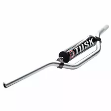 Tusk Aluminum 7/8" Handlebar KX High Bend Silver