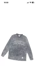 RARE Supreme SS17 Acid Wash Long Sleeve Shirt Box Logo Kith Palace Aime Leon