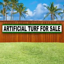 ARTIFICIAL TURF FOR SALE Advertising Vinyl Banner Flag Sign LARGE HUGE XXL