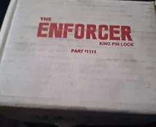 Enforcer King Pin Lock 1111 For Trailers And Containers Comes With 1 Key