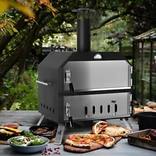 Outdoor Pizza Oven Wood Fired Pizza Oven Portable Patio Ovens Fold-up Legs