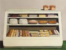 Wayne Thiebaud : Bakery Counter : Archival Art Print