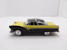 1955 FORD CROWN VICTORIA 2000 JOHNNY LIGHTNING AMERICAN CHROME 1:64