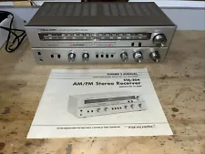 Vintage Radio Shack REALISTIC STA-204 AM/FM Stereo Receiver Works Great!